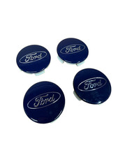 Oem 19-25 Ford Expedition Ranger F-150 Blue Center Caps 2.5in Fl34-1a096-hb