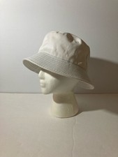 Classic Solid White Cotton Bucket Hat