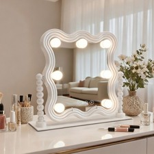 Lighted Makeup Mirror, Hollywood Vanity Mirror with Lights, Three Color