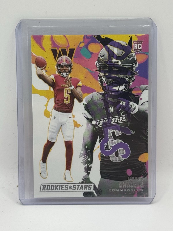 2024 Panini Rookies & Stars Rookie Exclusive Jayden Daniels #RE-JDS RC Rookie