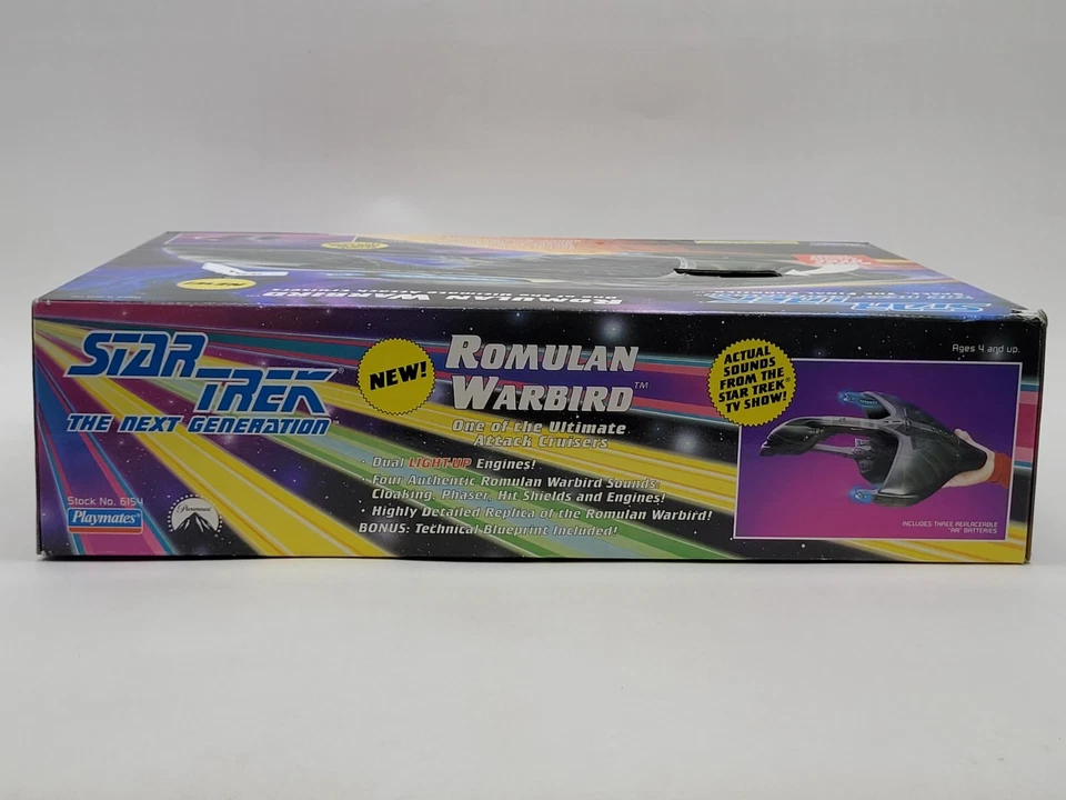 Playmates Star Trek Next Generation Romulan Warbird 1993 #6154 Foto 3 de 4