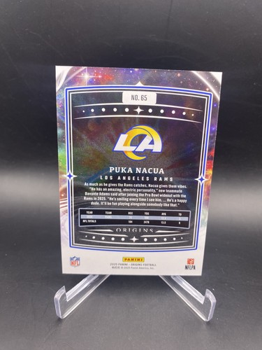 Panini Origins Puka Nacua Base Los Angeles Rams 2025 - Imagen 2 de 2