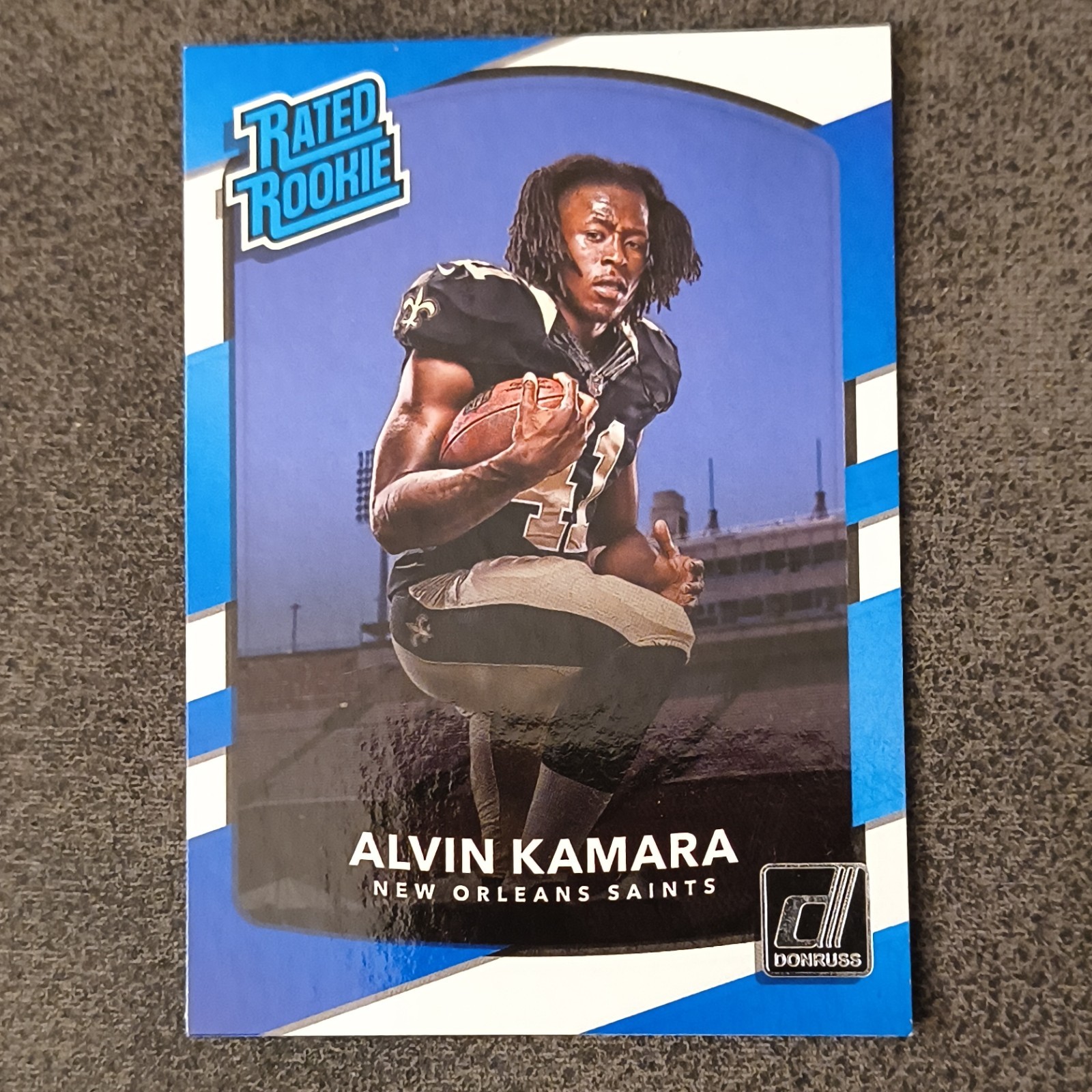2017 Panini Donruss Rated Rookie Alvin Kamara #349 New Orleans Saints