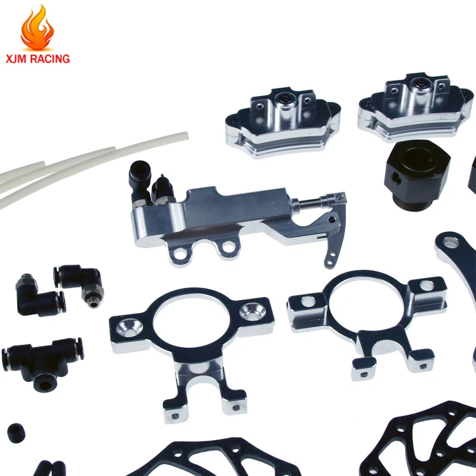 4 Wheel Hydraulic Disc Brake System Set For 1/5 RV ROFUN RF5 F5 MCD XS5 RR5 - Image 3 of 4