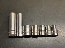 S-K 1/4 Drive Sockets USA Made