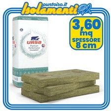 Pannello Lana Di Roccia Ursa Tectonic FP  - 120 x 60 x 8 cm - Conf. 3,60 m2