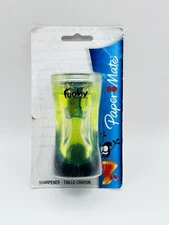 New Foohy Brand Papermate Lava Lamp Pencil Sharpener Blue Green Rare 2010