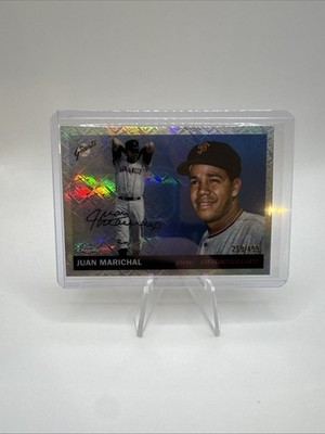 2025 Topps Chrome Platinum #208 Juan Marichal  TOPPS FOIL /499 San Fran Giants