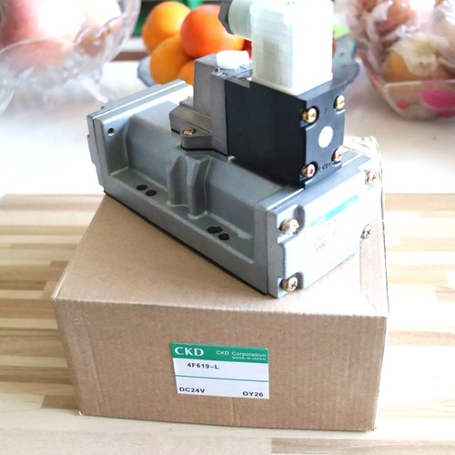CKD 4F619-L DC24V Solenoid Valve New✦KD - 第 1/4 張圖片