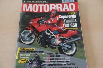 3) Motorrad 07/1995 - Bimota SB 6 mit 155PS besse - Bimota SB 7 mit 132PS besse