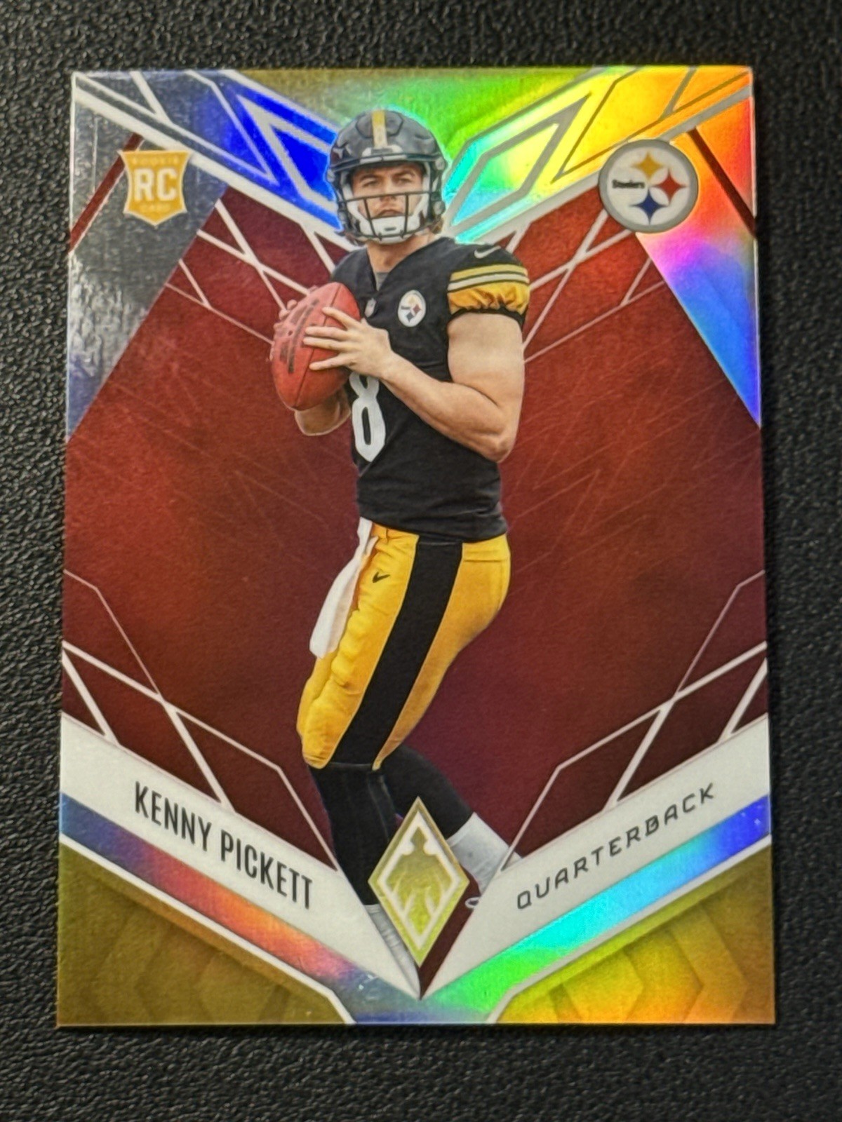 2022 Panini Phoenix Kenny Pickett #101 RC Red /250 Pittsburgh Steelers
