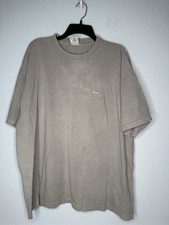 Guess American Tradition T Shirt Mens XL Gray Made In USA Vintage Fade 90s