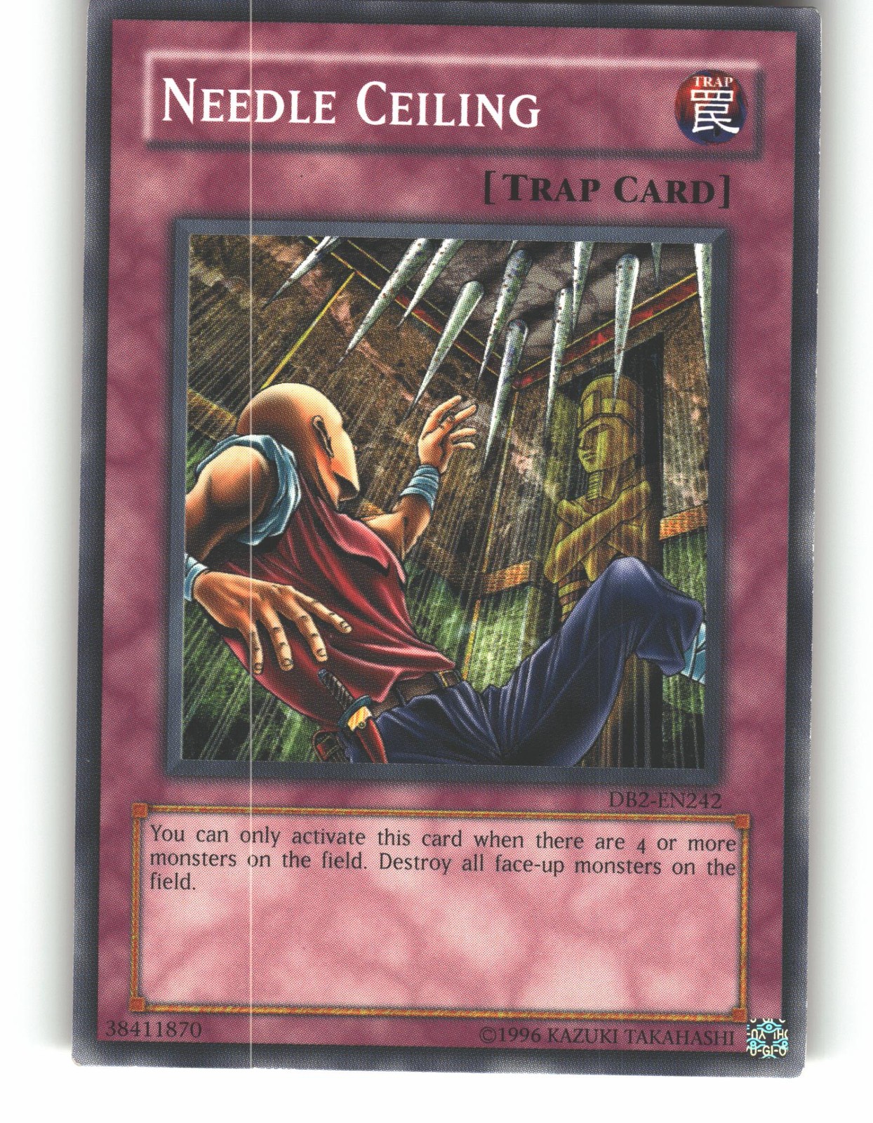 Needle Ceiling DB2-EN242 YuGiOh Dark Beginning 2 trading card — raw and PSA graded price guide