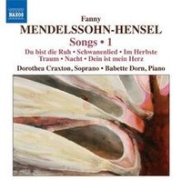 Fanny Mendelssohn-Hensel: Lieder Vol.1 Von Dorothea Craxton | CD | Zustand Neu