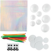 Mosaik-Bastelset FüR Kinder 4Er-Pack „Disco Spider“ Halloween Baker Ross
