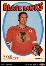 1971 O-Pee-Chee #208 Doug Jarrett Blackhawks 7.5 - NM+