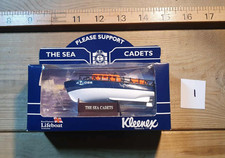 Vintage Boxed Model Sea Cadets Life Boat RNLI SCC Corps Kleenex Models