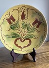 Breininger Redware 125th Anniversary Plate 7” Folk Art 1980 EUC — photo 1