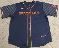 Nike Men's Houston Astros Jose Altuve 27 Limited City Connect Jersey