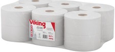 Viking 1193063 Mini Jumbo Toilettenpapier 2-lagig 12 Rollen à 529 Blatt 180m 8,5