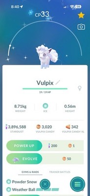 Pokémon Go Shiny Alolan Vulpix Trade! Registered Or 30 Day Friends! *See Below*