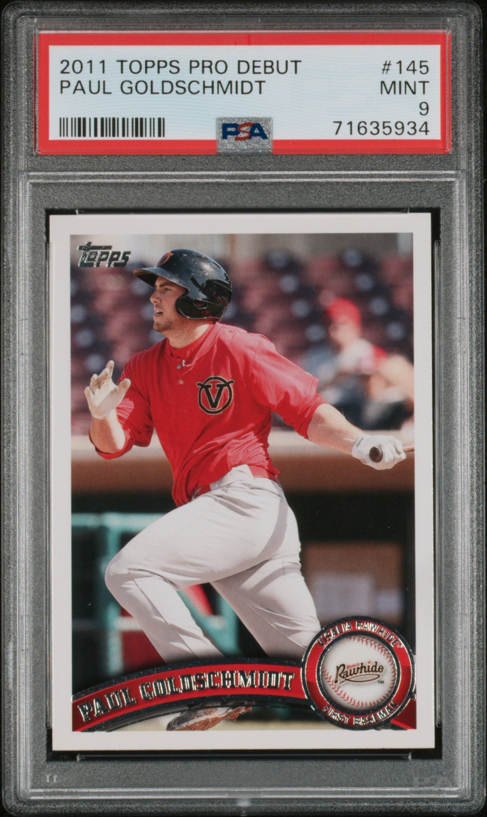 2011 TOPPS PRO DEBUT #145 PAUL GOLDSCHMIDT PSA 9
