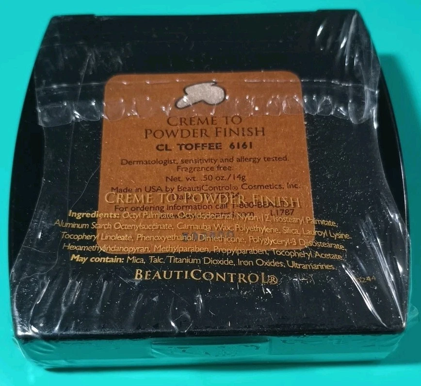 BeautiControl Creme To Powder Finish Foundation CL Toffee 6161 (P4)-NOS, Sealed - Image 2 of 4
