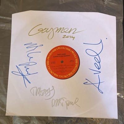 Random Access Memories handsigniert von Daft Punk, P.Williams und N.Rodgers