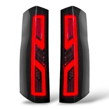 LED R&uuml;cklichter schwarz f&uuml;r Mercedes Benz Sprinter W907 W910 ab 2018 Transporter