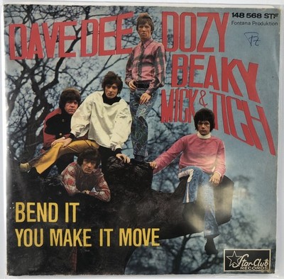 7'' Dave Dee, Dozy, Beaky, Mick & Tich    Bend It / You Make It Move - 1966 !nm-