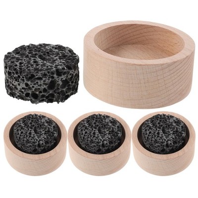 4 Pcs Aromatherapy Stone Diffuser Incense for Office Decorative Tabletop Oil