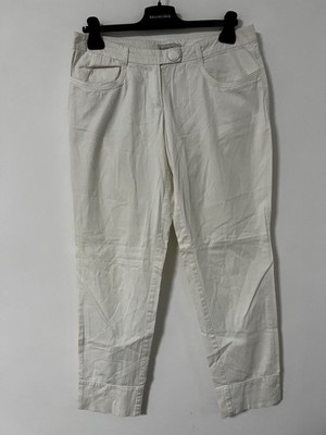 Moncler Capri Hose Weiß L 