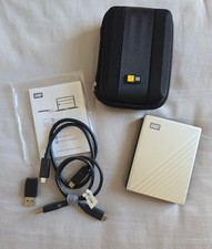 WD My Passport ULTRA 4TB Portable External HDD USB 3.0 Western Digital - Silver