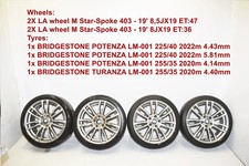 BMW F30 3er F31 Original 19 Zoll felgen alufelgen  M Star-Spoke 403 19"