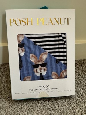 Posh Peanut Bruno & Black White Stripe Patoo NEW