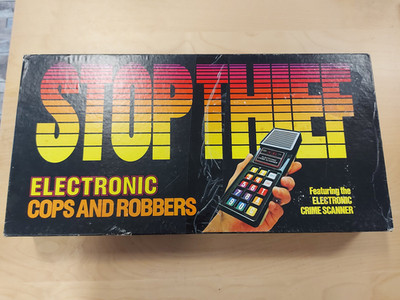 Stop Tief - Parker - Ein Vintage Spiel  / Heisse Spur-Brettspiel-Konvolut-Sammlu