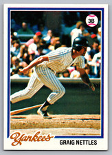 1978 Topps #250 Graig Nettles New York Yankees