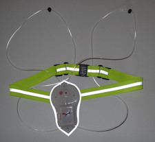 Noxgear Tracer360 Illuminated Multi Colored Reflective Visibility Vest Size M