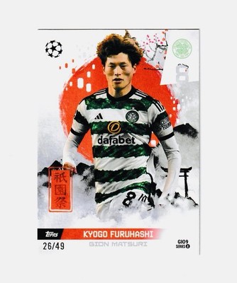 2023-24 Topps Total Football - Kyogo Furuhashi Gion Matsuri /49 - Celtic FC