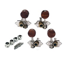 Alnicov 2R 2L Tuning Pegs Machine Heads Tuners With Wooden Peg Button...