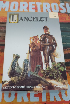 Lancelot (DataS 1987) Commodore Amiga (Disk, manual, box) works 16-bit