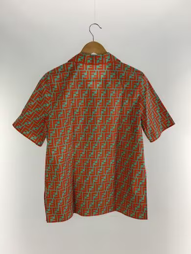 FENDI/Zucca Print/Short Sleeve Shirt/Size 40/Cotton/Multicolor/All-Over Print/FS thumbnail 2