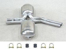 IMASAF Mitteltopf NEU für Mercedes W126 S-Klasse 380 500 SE Auspuff Anbauteile