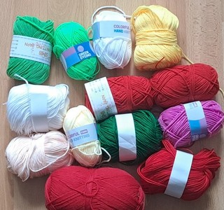 Wollreste paket gebraucht