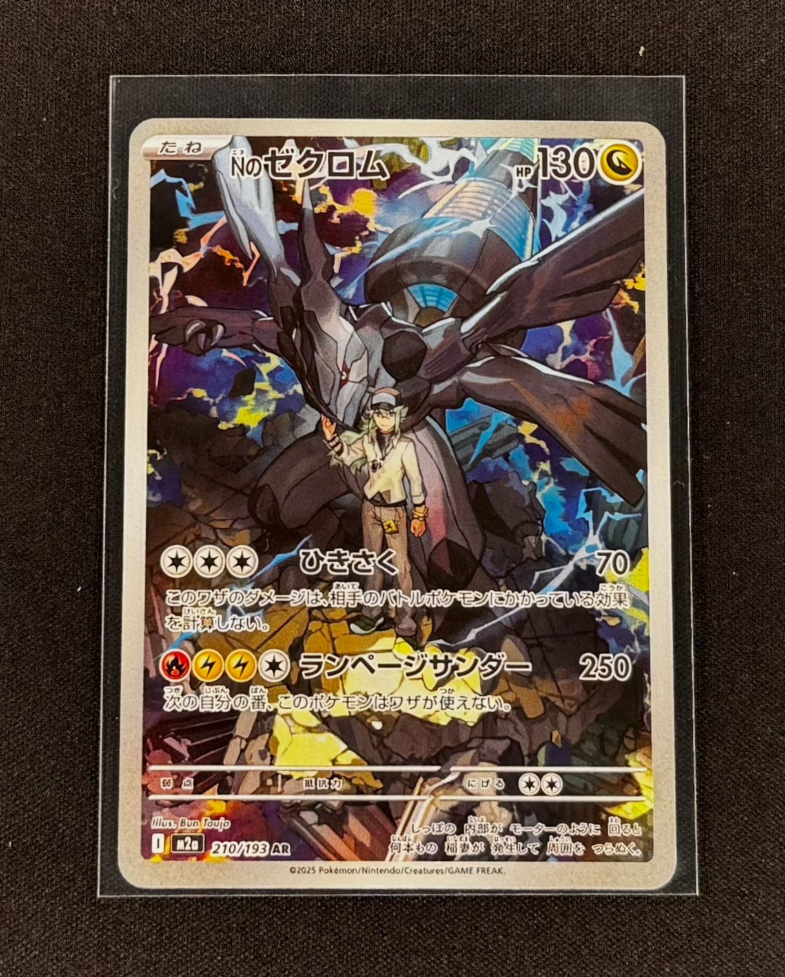 210⁄193 AR ポケモンカード NM TCG Rare 【ARS鑑定品 10】Nのゼクロム