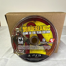 2K Games Borderlands Game of the Year Edition PS3 2009 M NTSC-U/C Disc Only