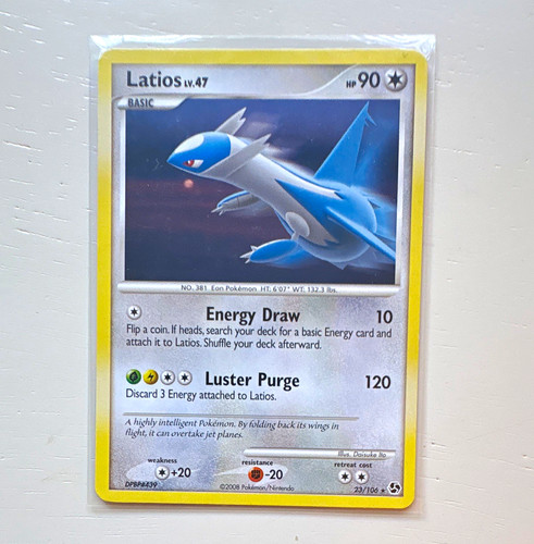 The Pokémon Company Latios 23/106 Great Encounters Regular Rare 90 HP EN