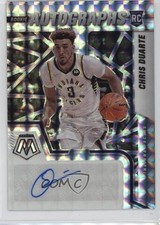 2021-22 Panini Mosaic Rookie Auto Mosaic Chris Duarte #RAM-CDU Auto 1pe9