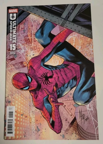 ULTIMATE SPIDER-MAN #15 03/26/2025 NM-/VF+ CHECCHETTO VARIANT MARVEL COMICS