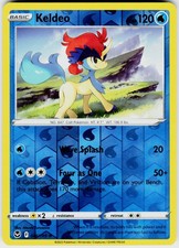 Keldeo Reverse Holo 046/195 SWSH12: Tempesta d'argento rara carta Pokemon LP
